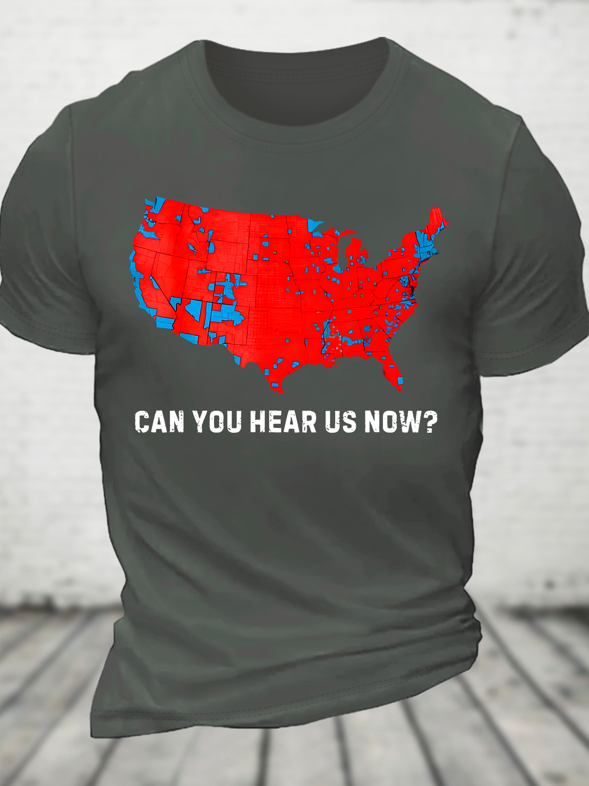 Can You Hear Us Now Cotton T-Shirt