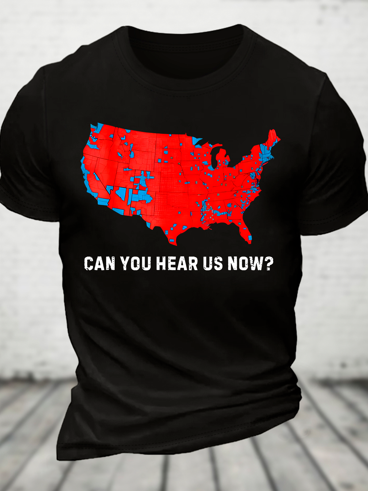 Can You Hear Us Now Cotton T-Shirt