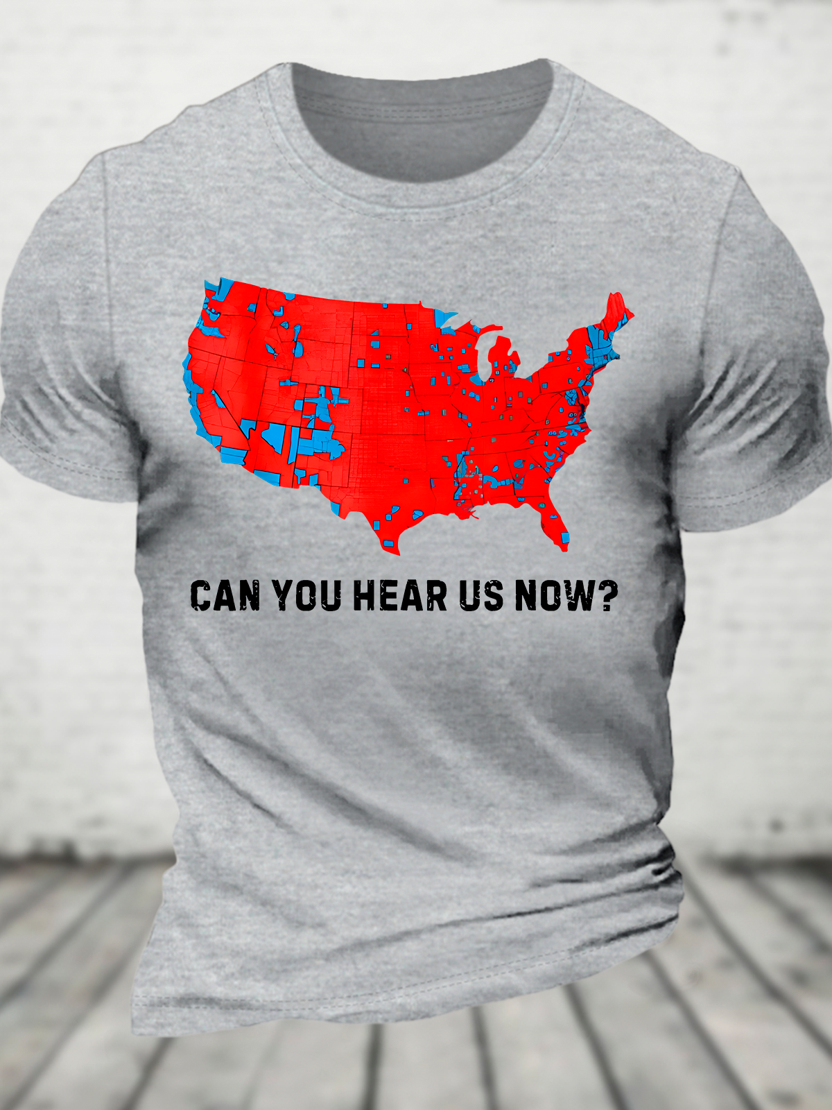 Can You Hear Us Now Cotton T-Shirt