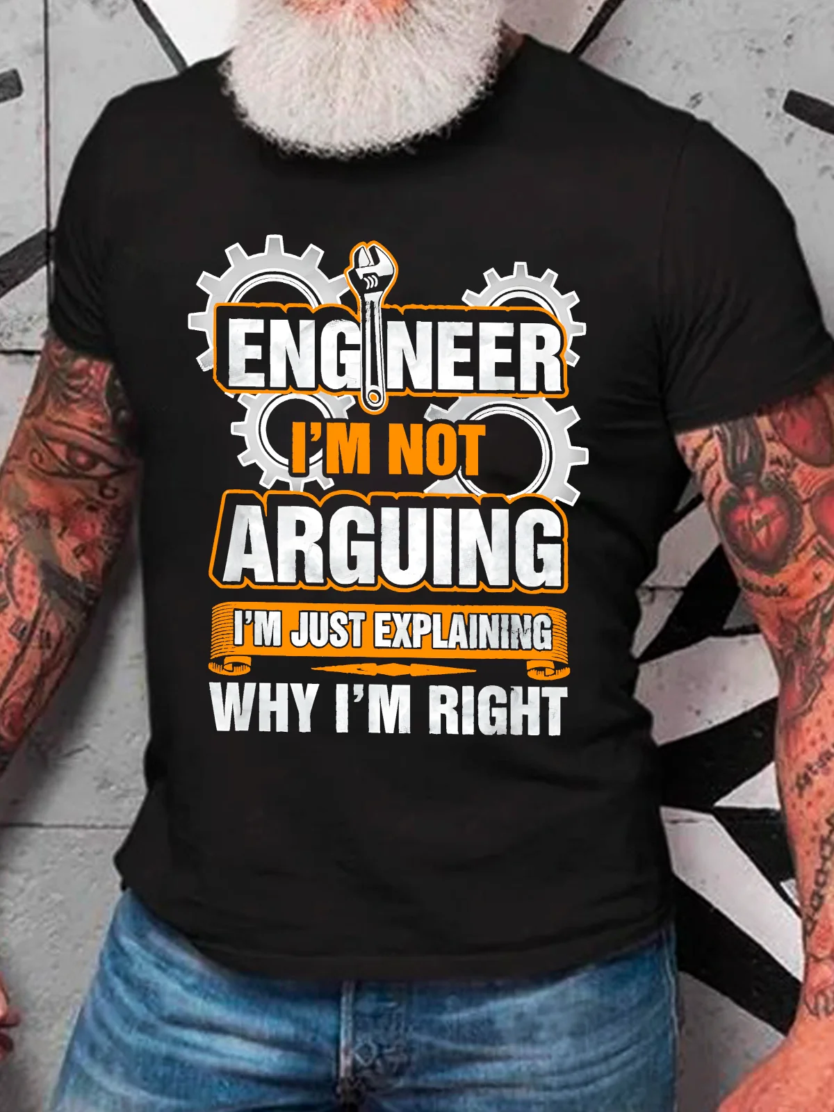 I'm Not Arguing Im Just Explaining Why I Am Right Cotton T-Shirt