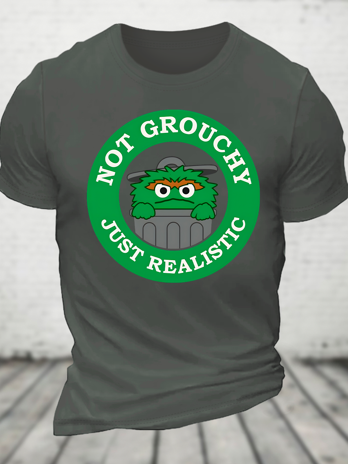 I'm Not Grouchy Cotton T-Shirt