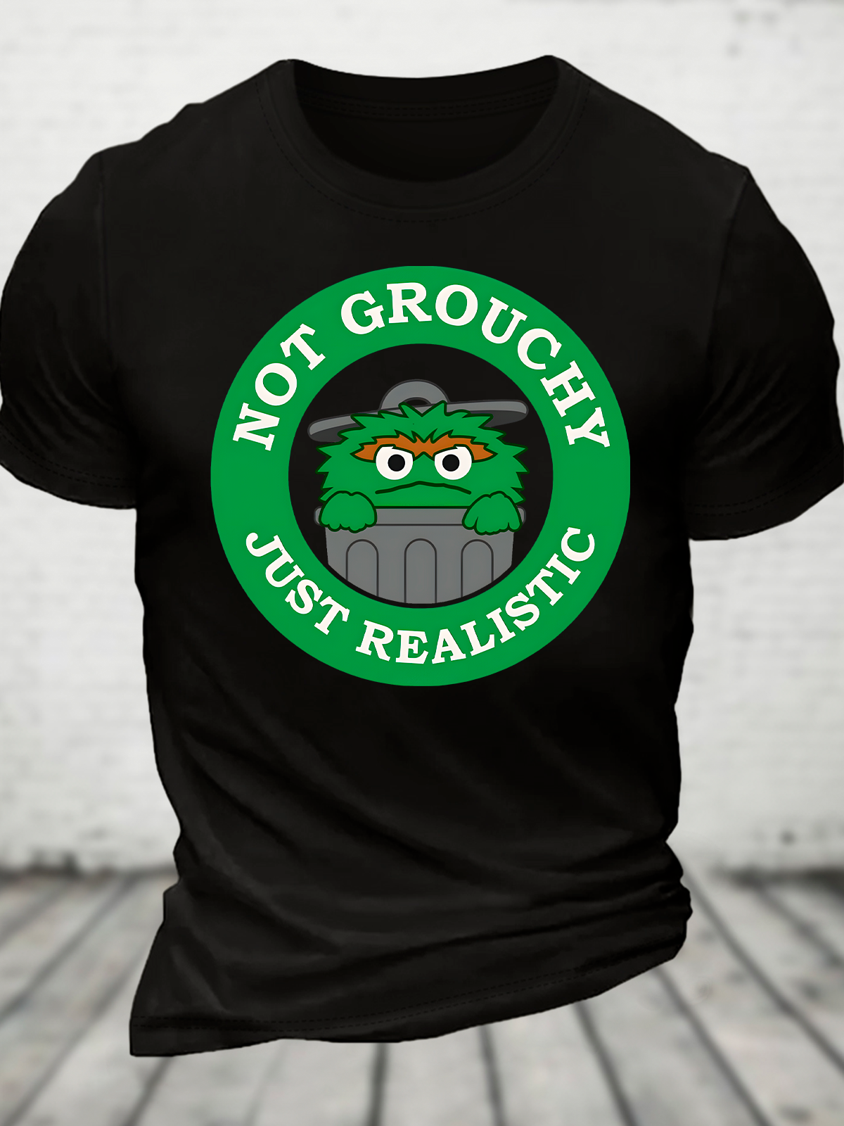 I'm Not Grouchy Cotton T-Shirt