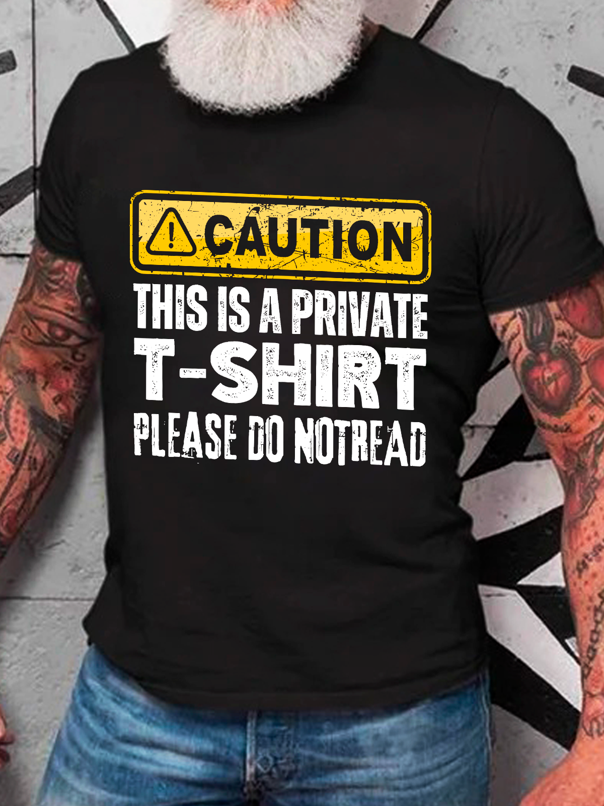 This Is A Private T-Shirt Please Do Not Read Cotton T-Shirt