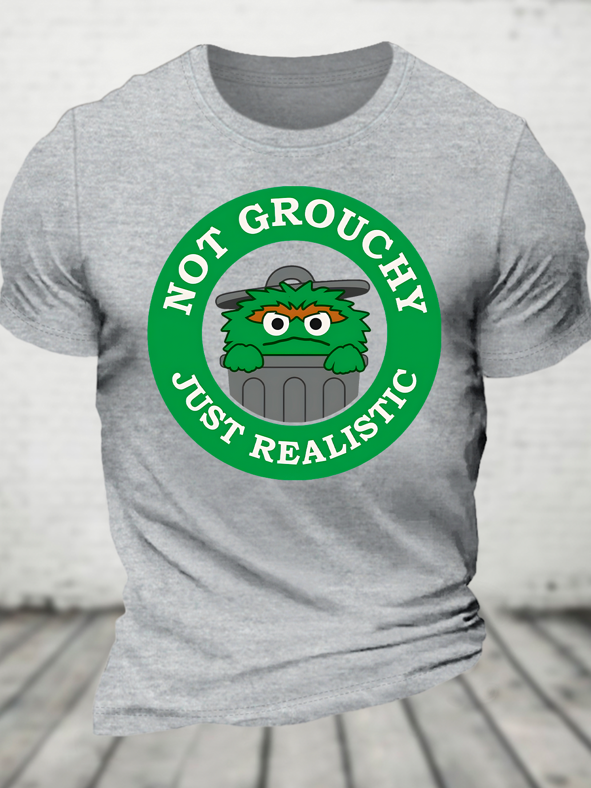 I'm Not Grouchy Cotton T-Shirt