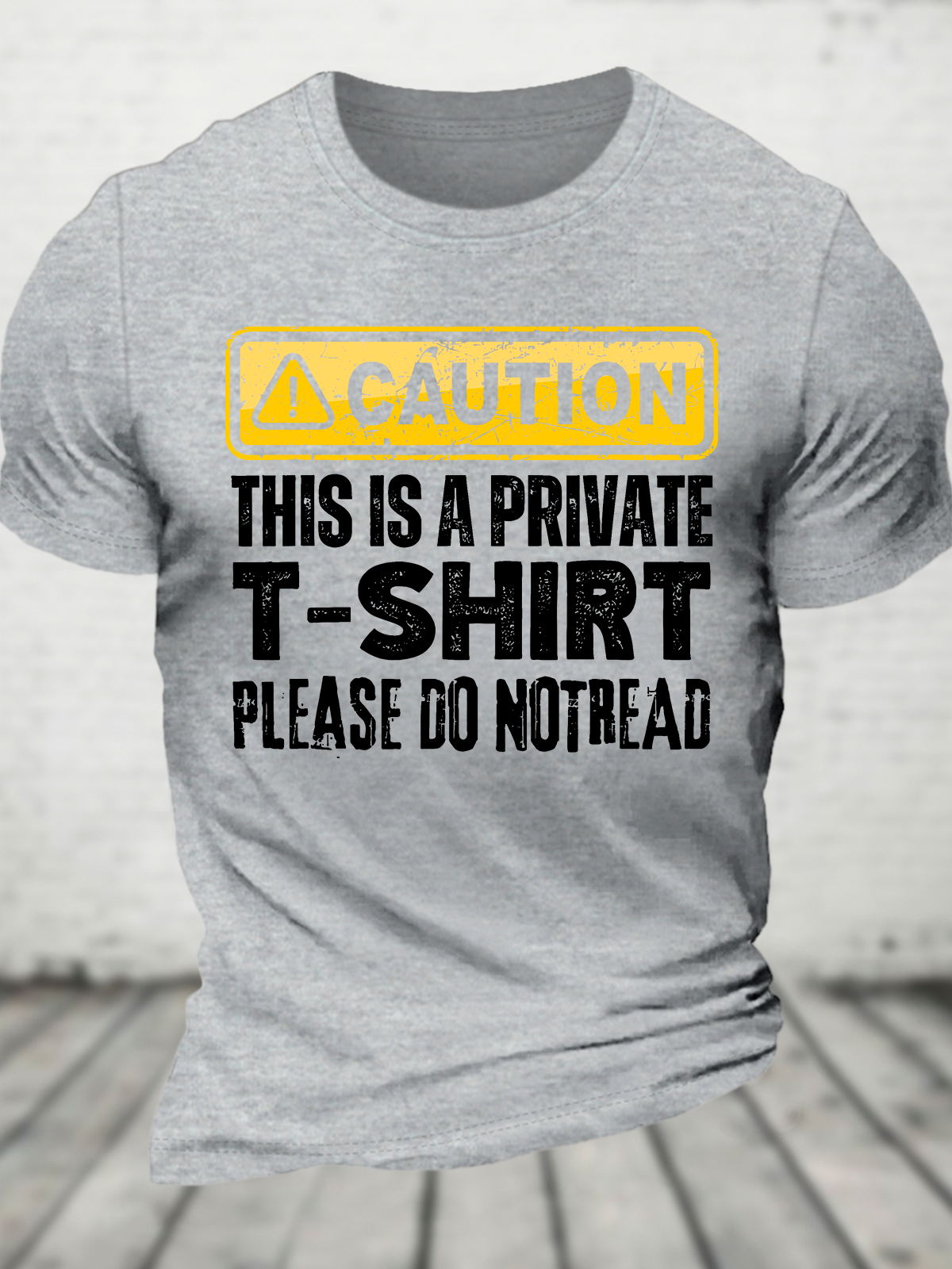 This Is A Private T-Shirt Please Do Not Read Cotton T-Shirt