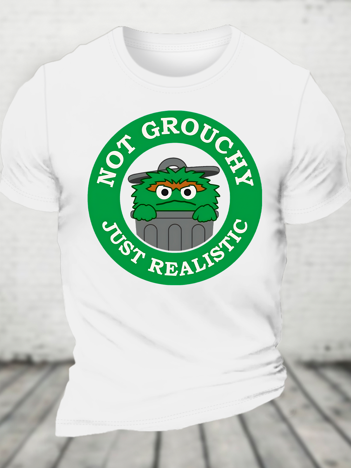 I'm Not Grouchy Cotton T-Shirt