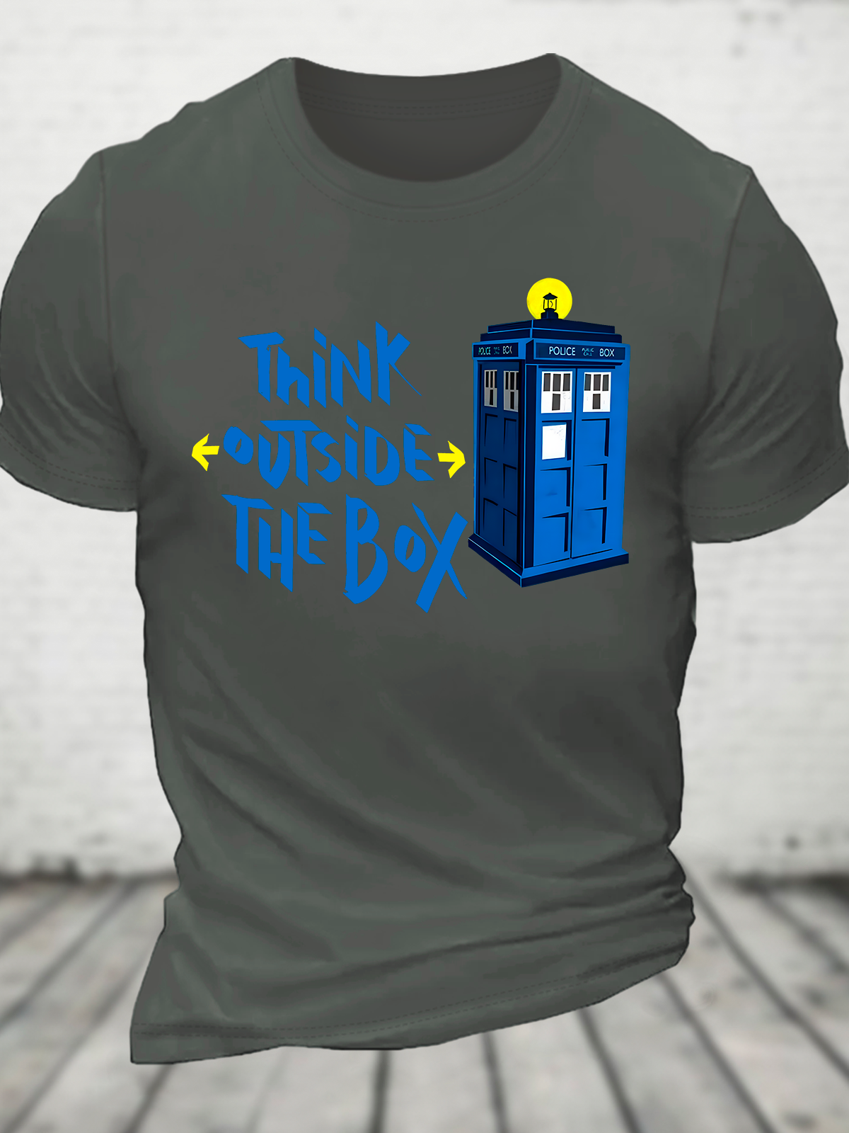 Outside The Box Doctor Who Cotton T-Shirt