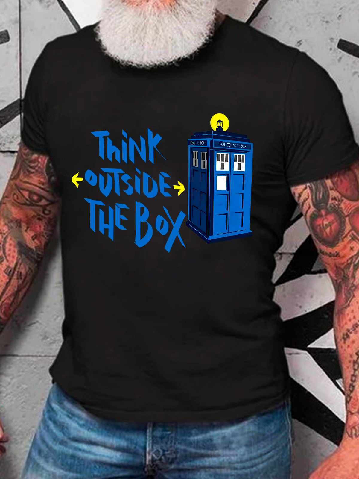 Outside The Box Doctor Who Cotton T-Shirt