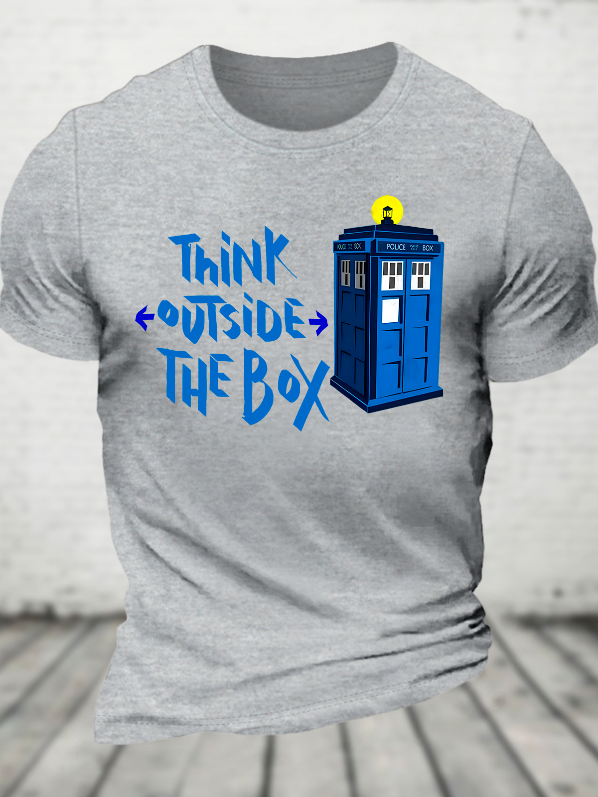 Outside The Box Doctor Who Cotton T-Shirt