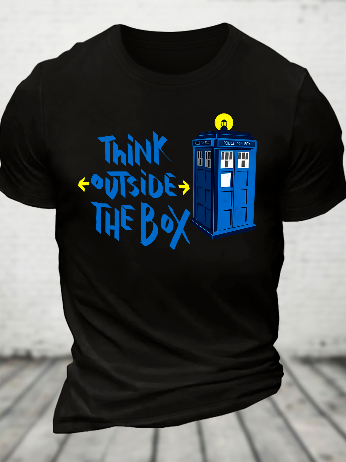 Outside The Box Doctor Who Cotton T-Shirt