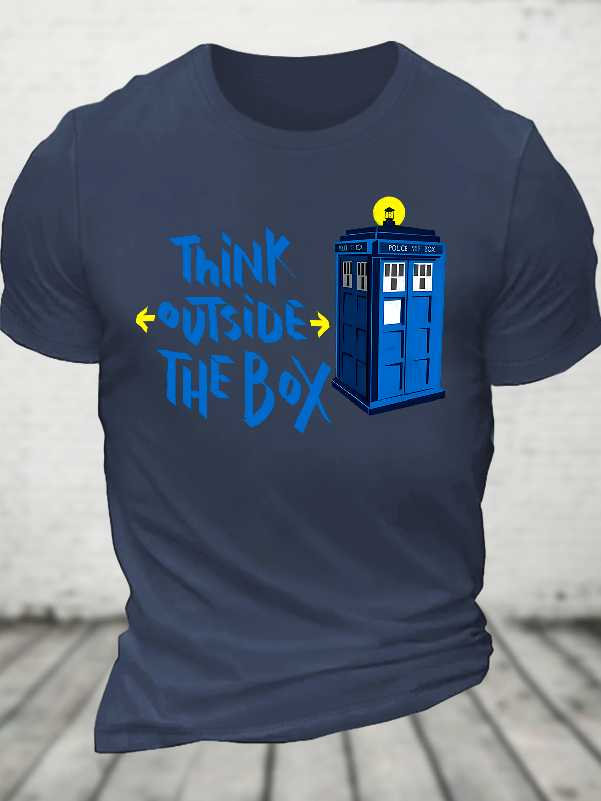 Outside The Box Doctor Who Cotton T-Shirt