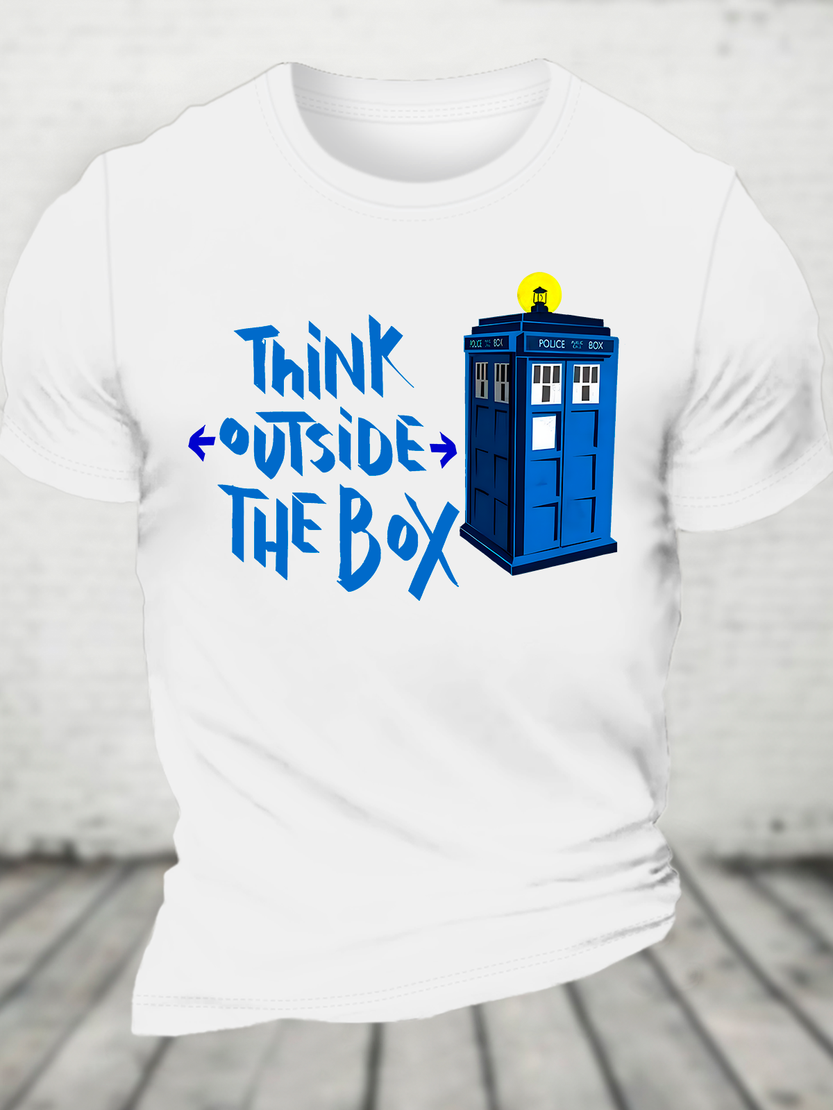 Outside The Box Doctor Who Cotton T-Shirt