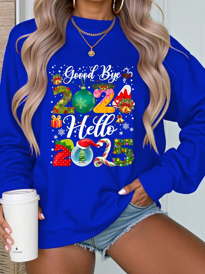 Bird Loose Casual Sweatshirt