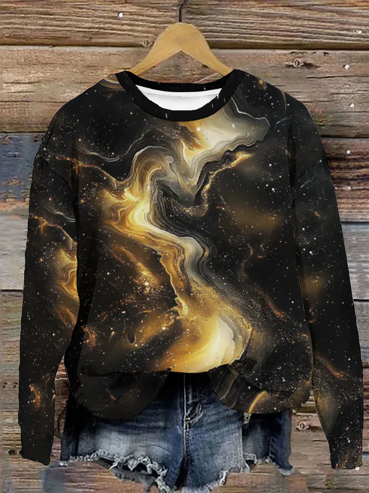 Golden Streamer Sweatshirt