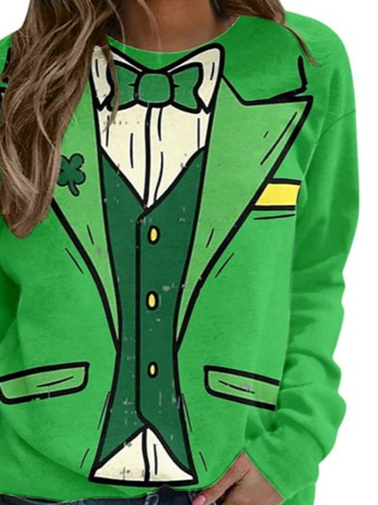 Women's St. Patrick's Day Casual Sweatshirt