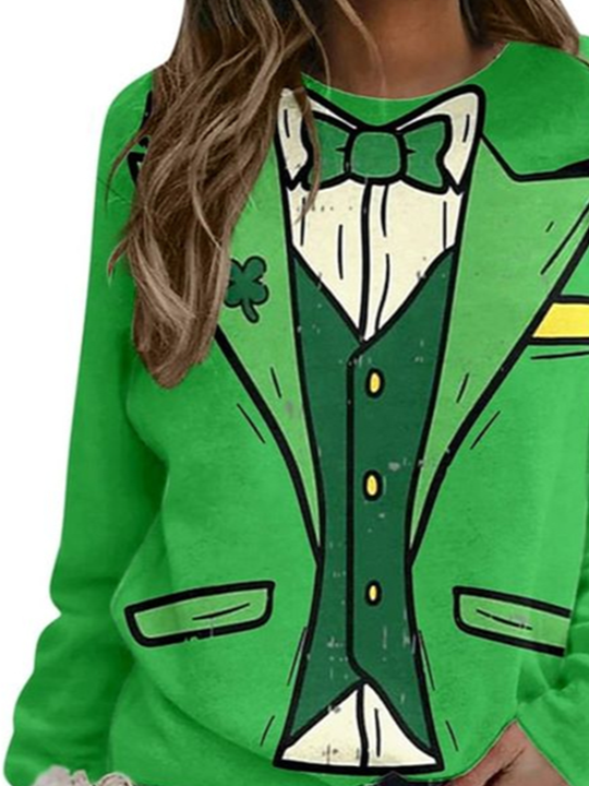 Women's St. Patrick's Day Casual Sweatshirt