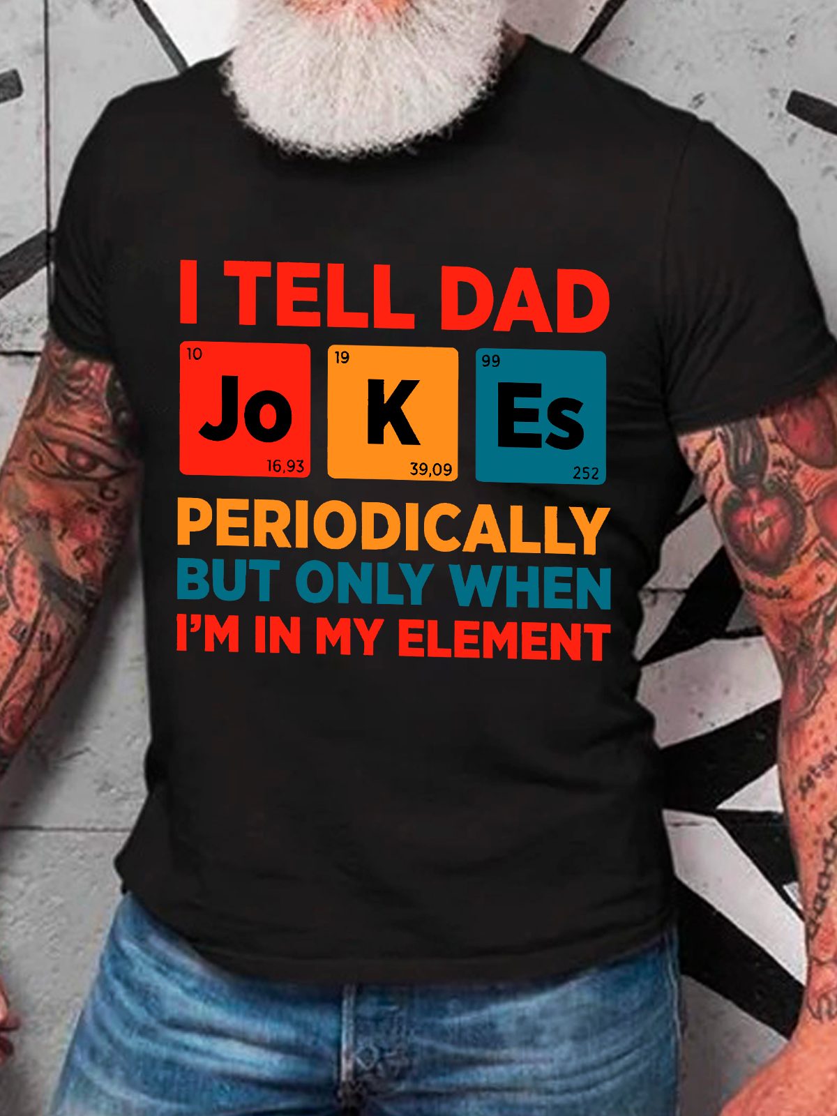 I Tell Dad Jokes Cotton T-Shirt