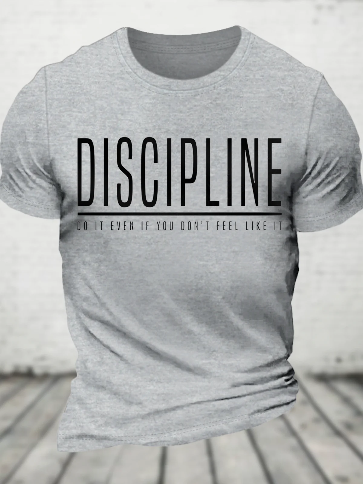 Discipline Cotton T-Shirt