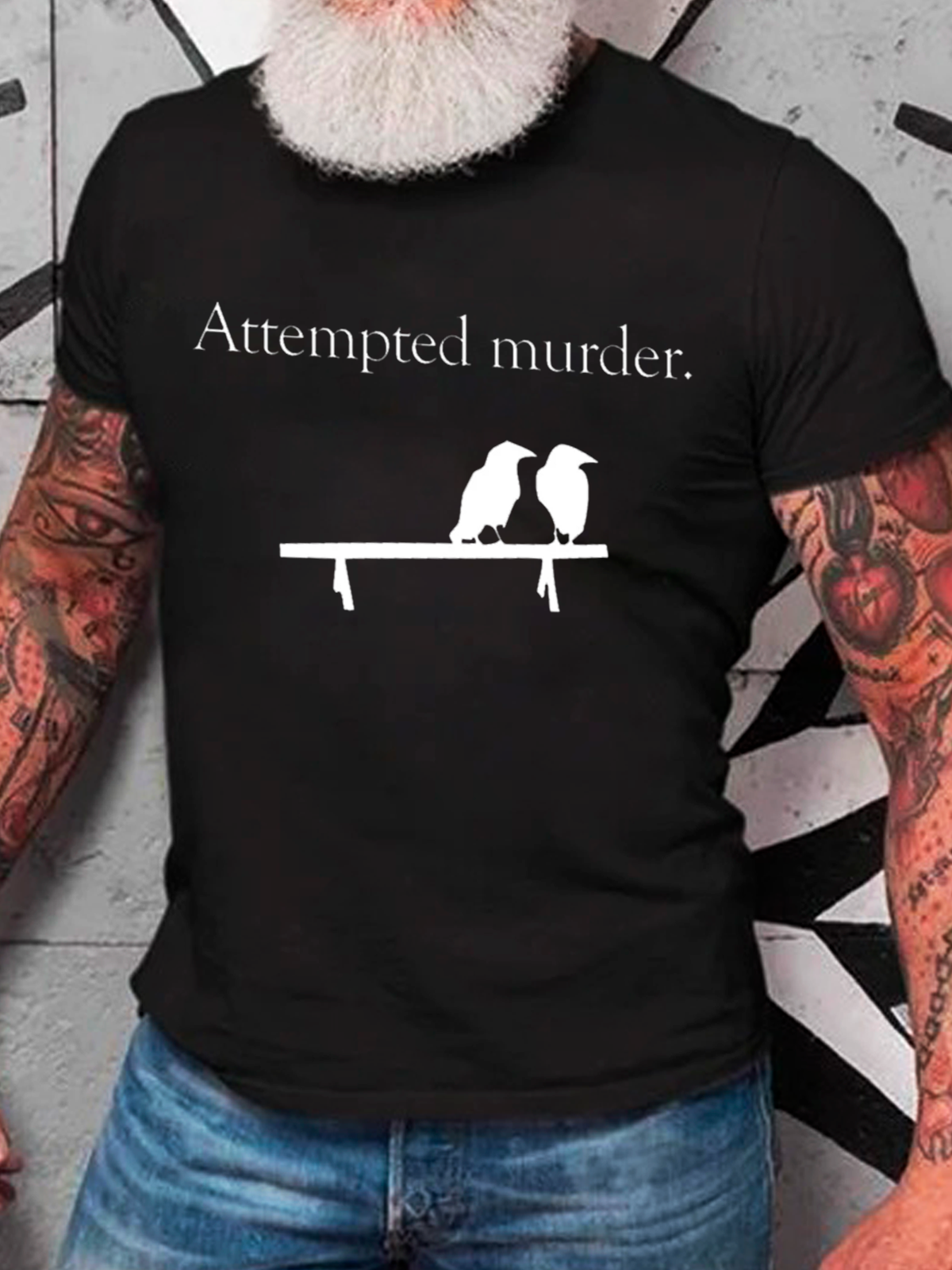 Attempted Murder Cotton T-Shirt