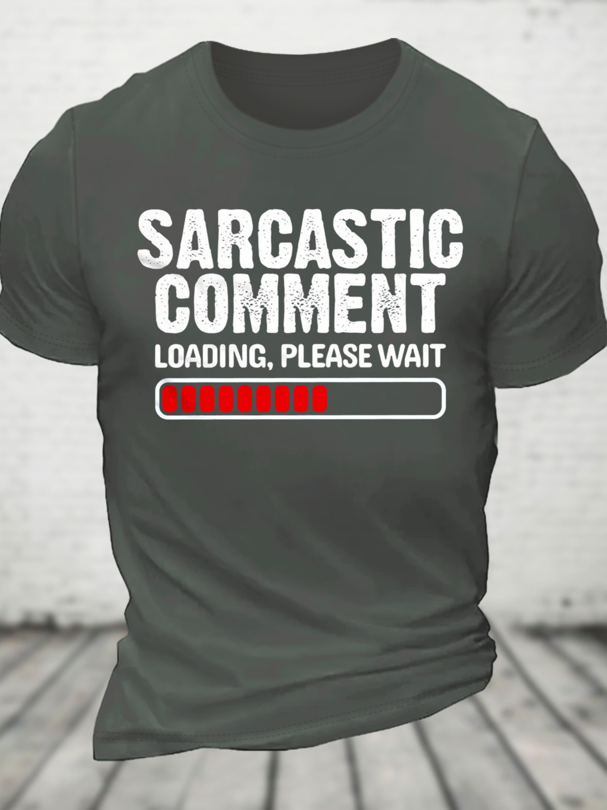 Sarcastic Cotton T-Shirt