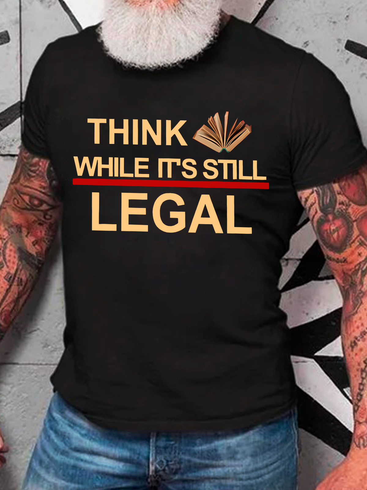 Think While Its Still Legal Cotton T-Shirt