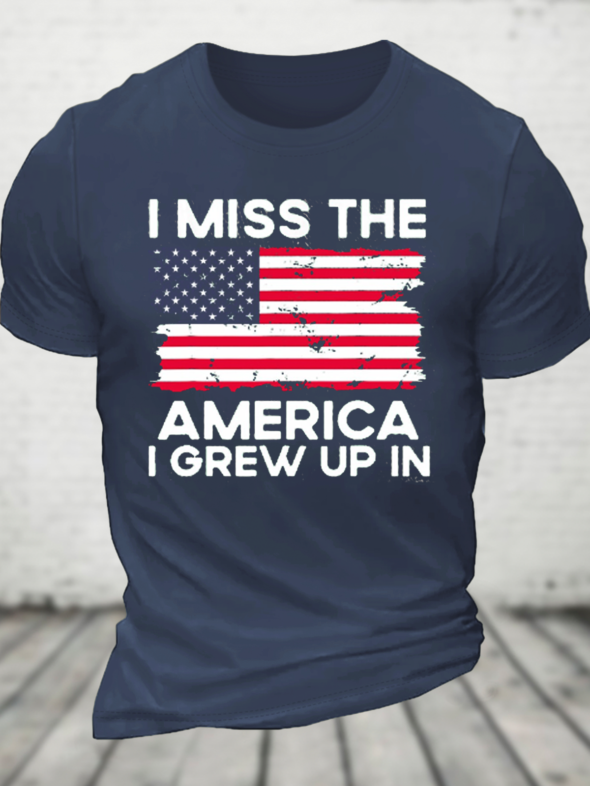 I Miss The America I Grew Up In Cotton T-Shirt