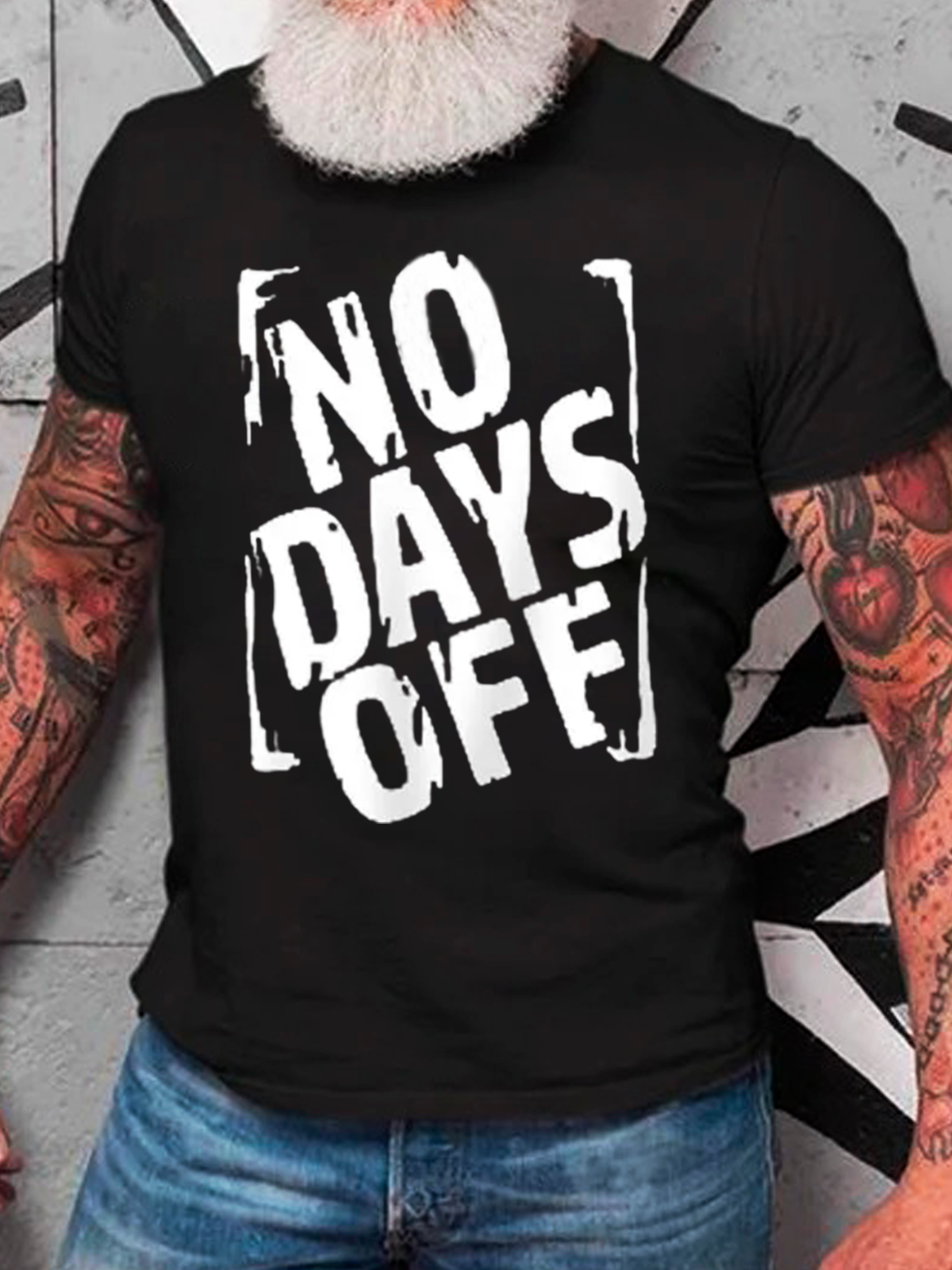 No Days Off Cotton T-Shirt