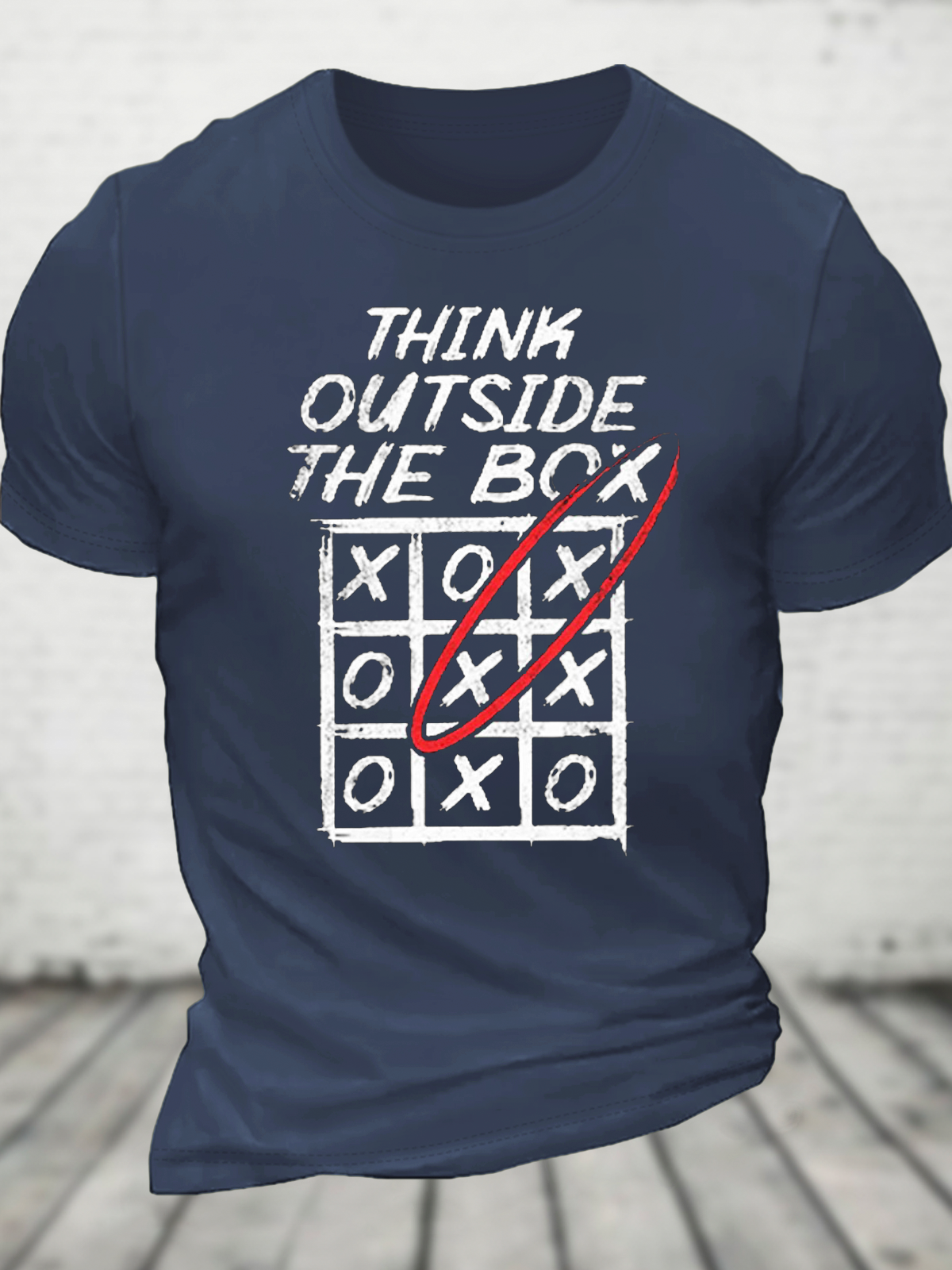 Think Outside The Box Cotton T-Shirt