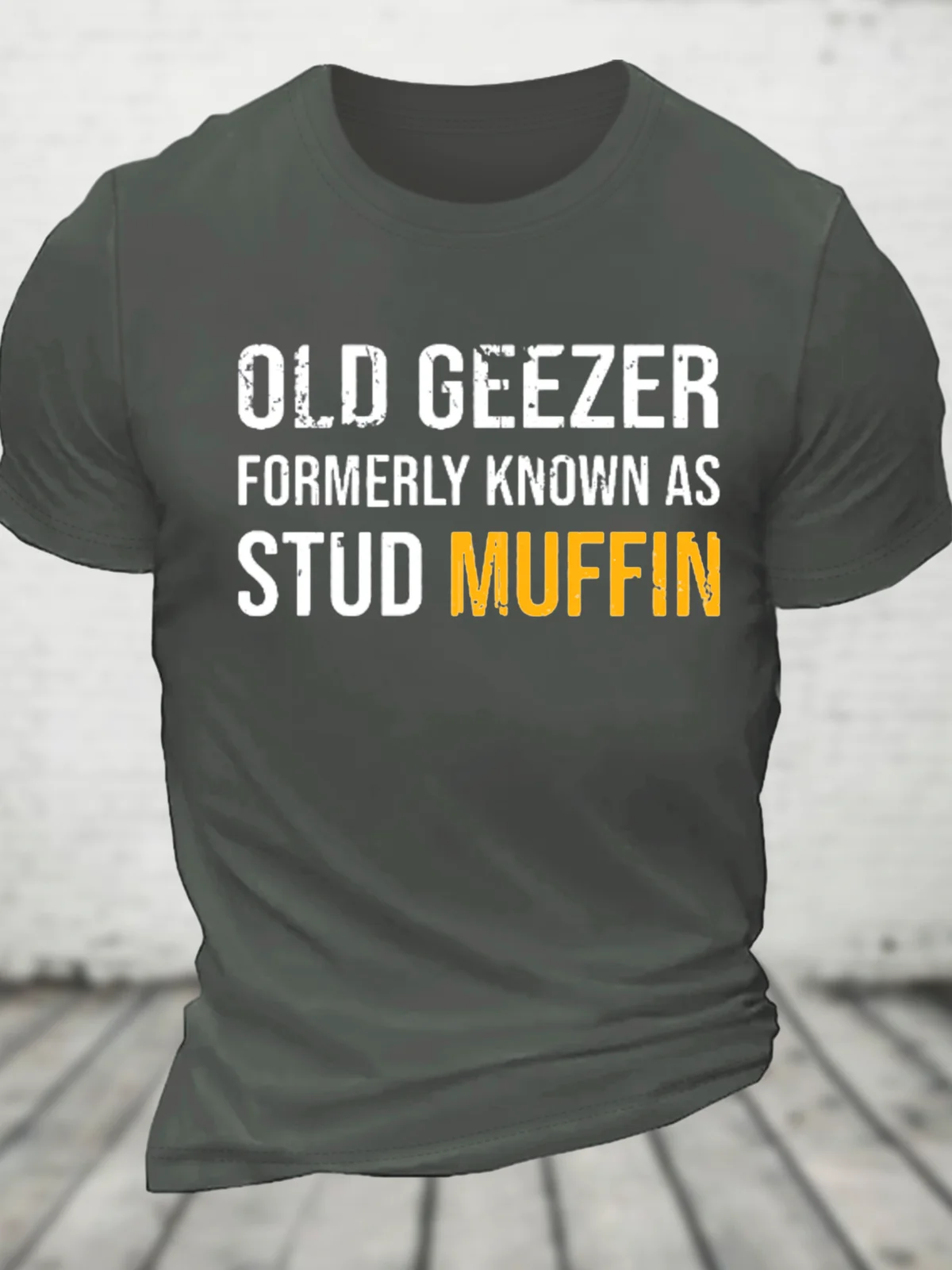 Old Geezer Cotton T-Shirt