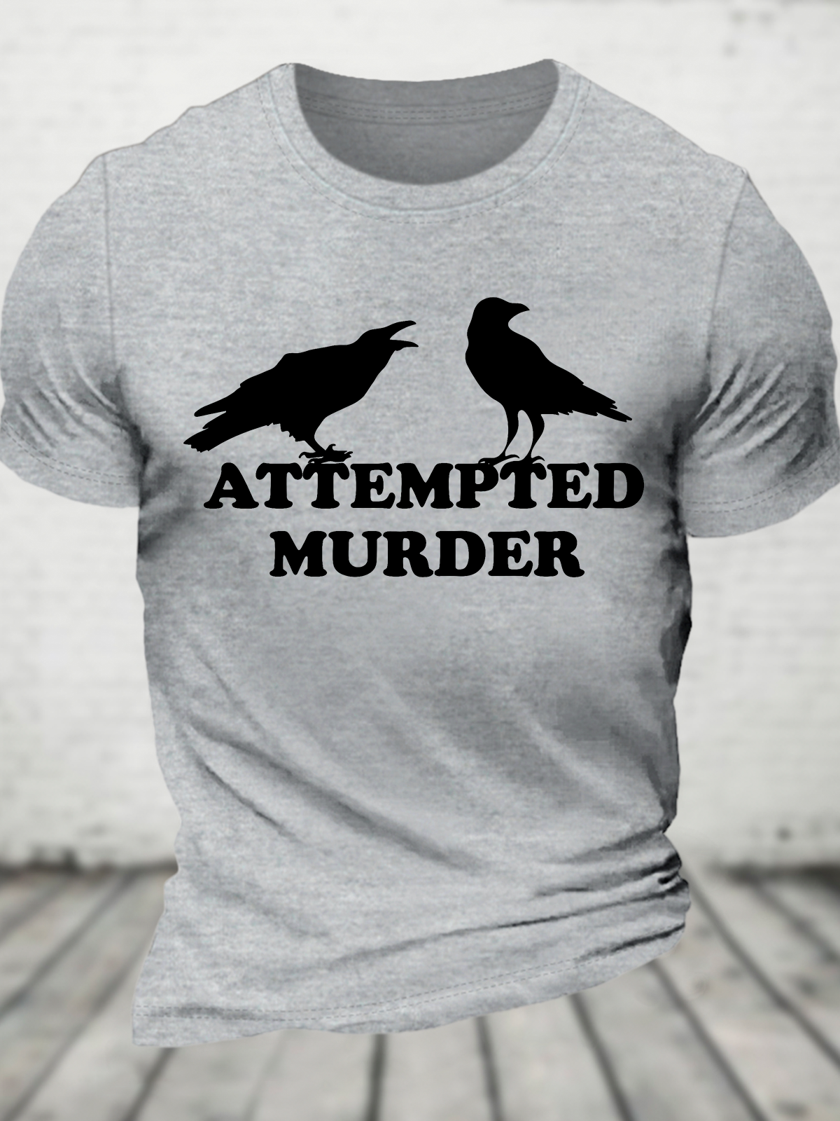 Attempted Murder Cotton T-Shirt