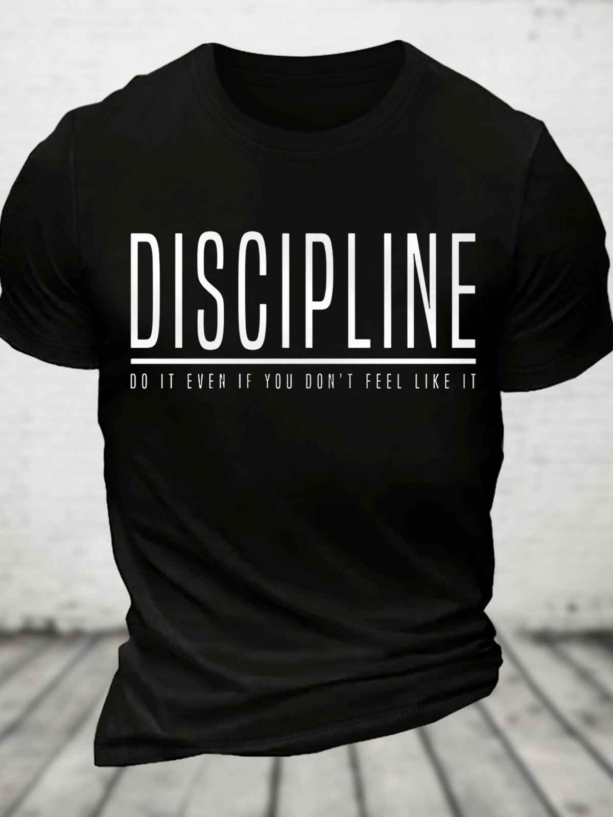 Discipline Cotton T-Shirt