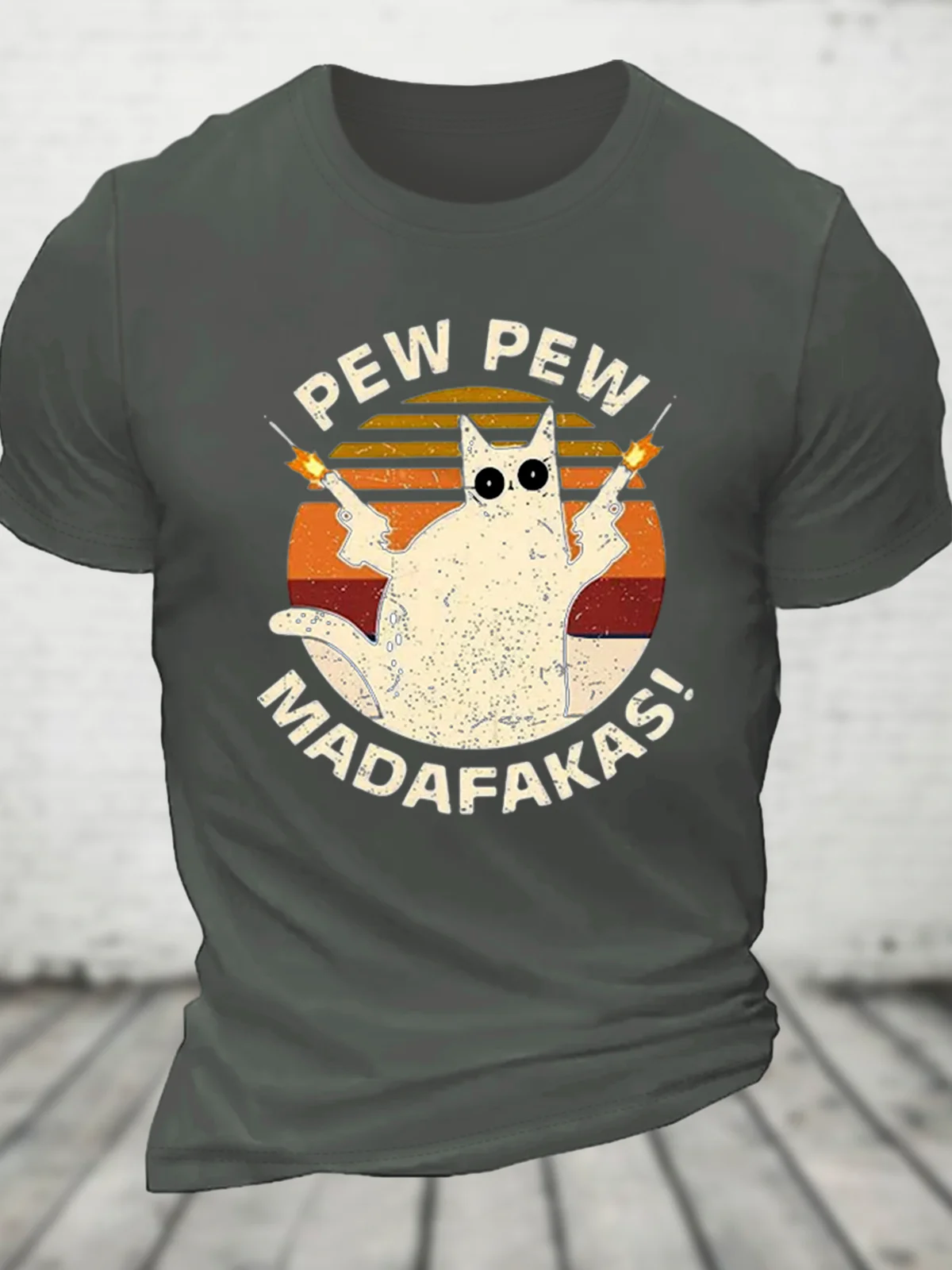 Pew Pew Cotton T-Shirt