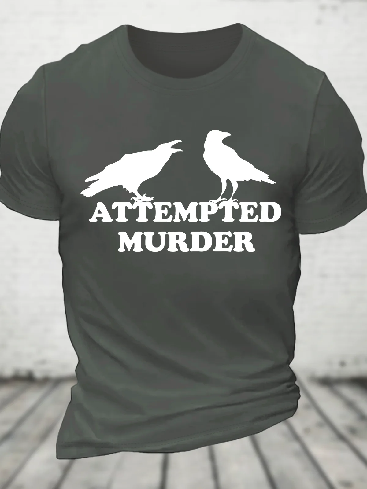 Attempted Murder Cotton T-Shirt