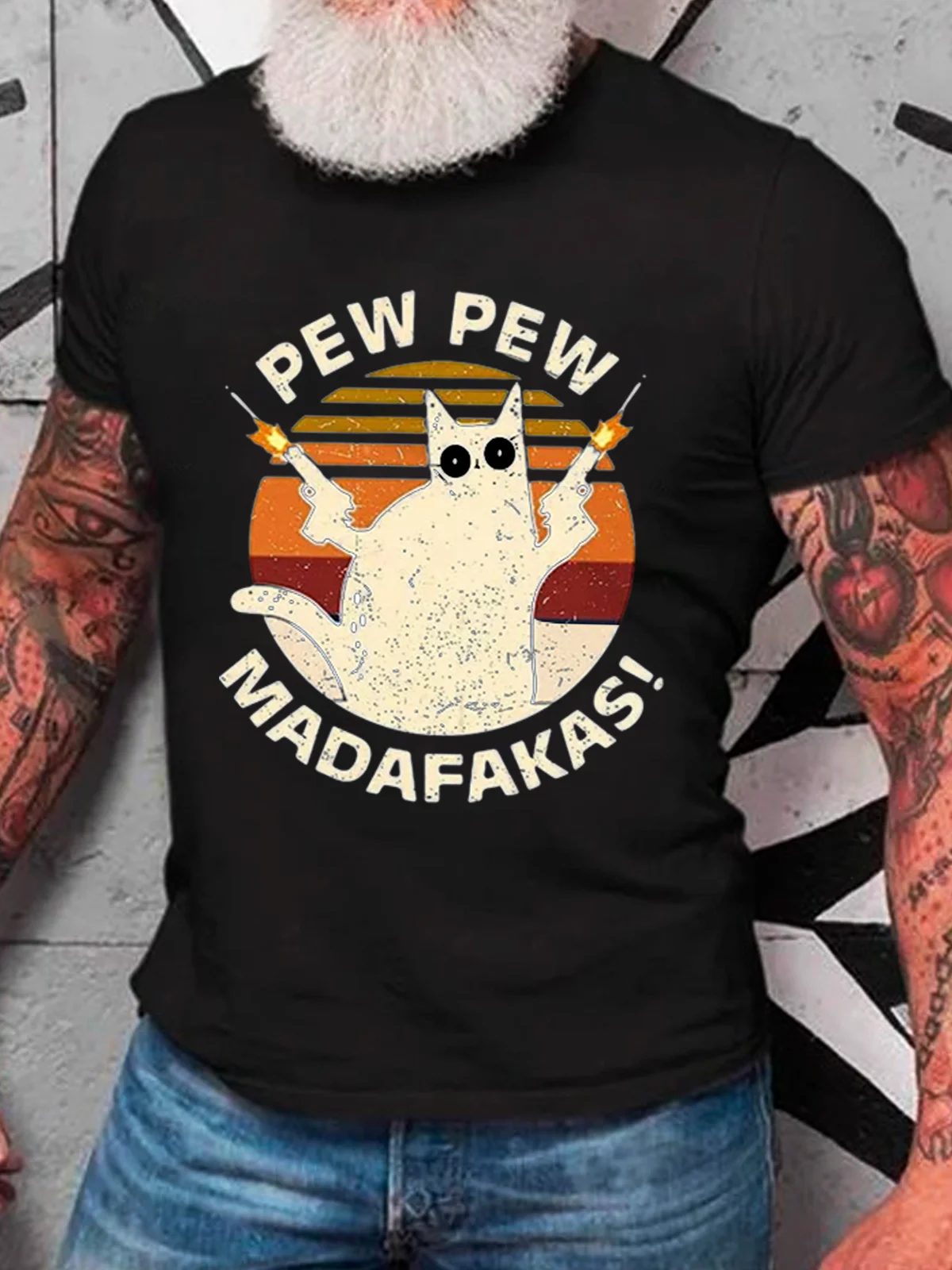 Pew Pew Cotton T-Shirt