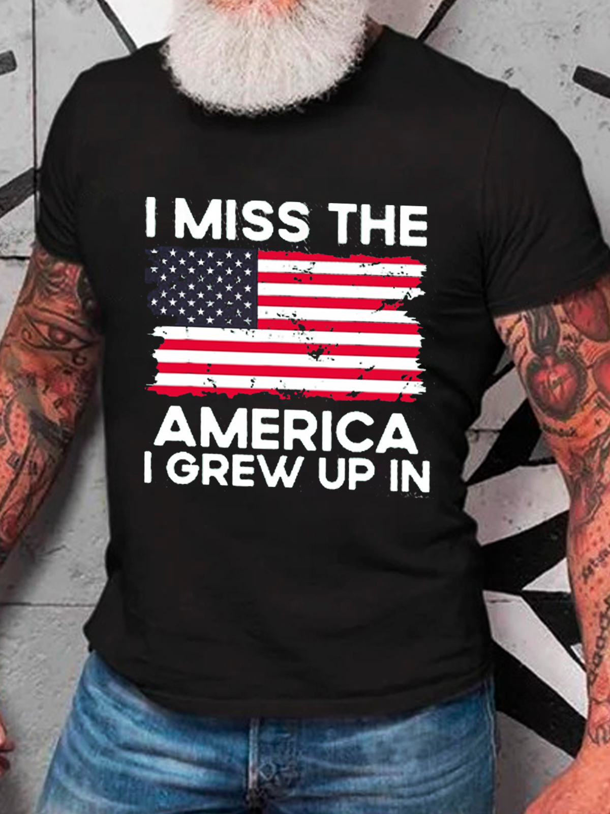 I Miss The America I Grew Up In Cotton T-Shirt