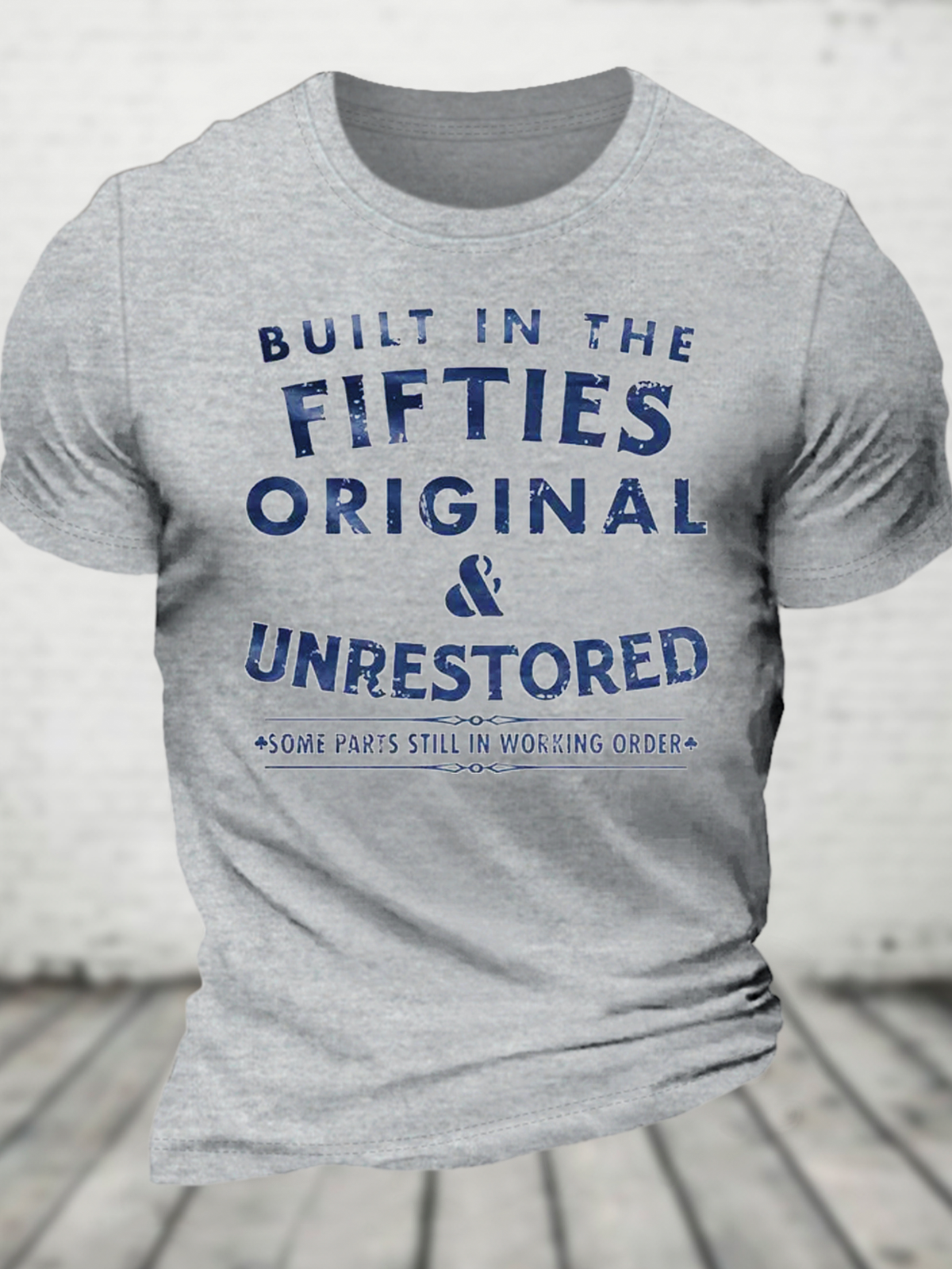 Built In The Fifties Cotton T-Shirt