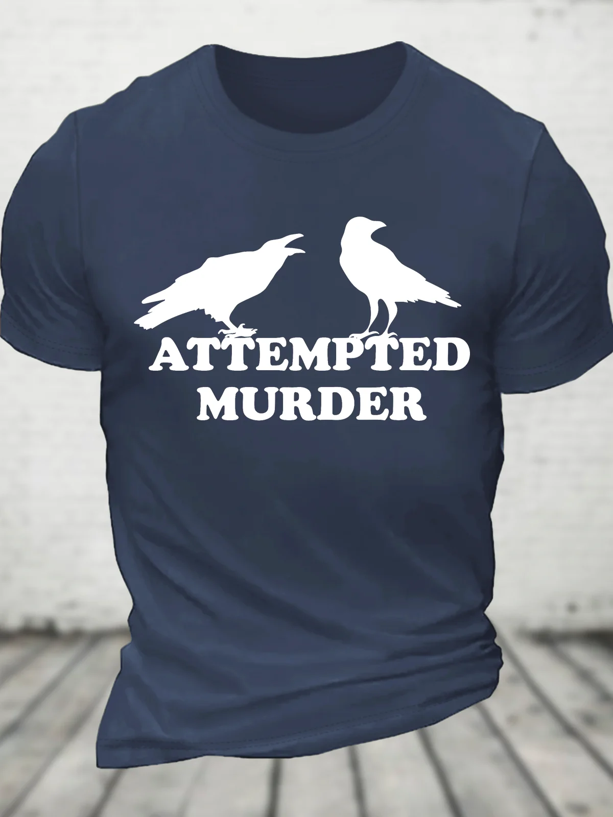 Attempted Murder Cotton T-Shirt