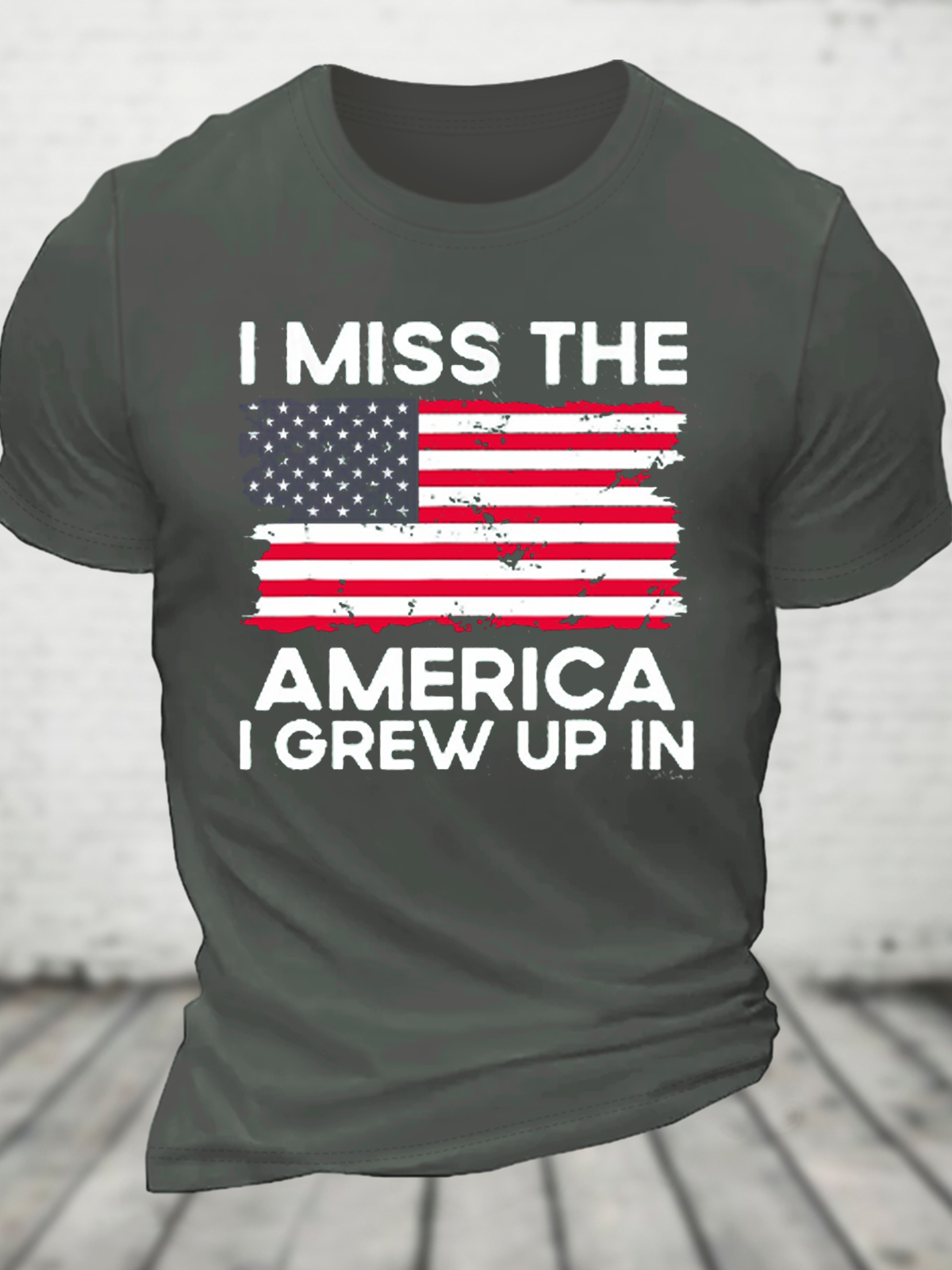 I Miss The America I Grew Up In Cotton T-Shirt