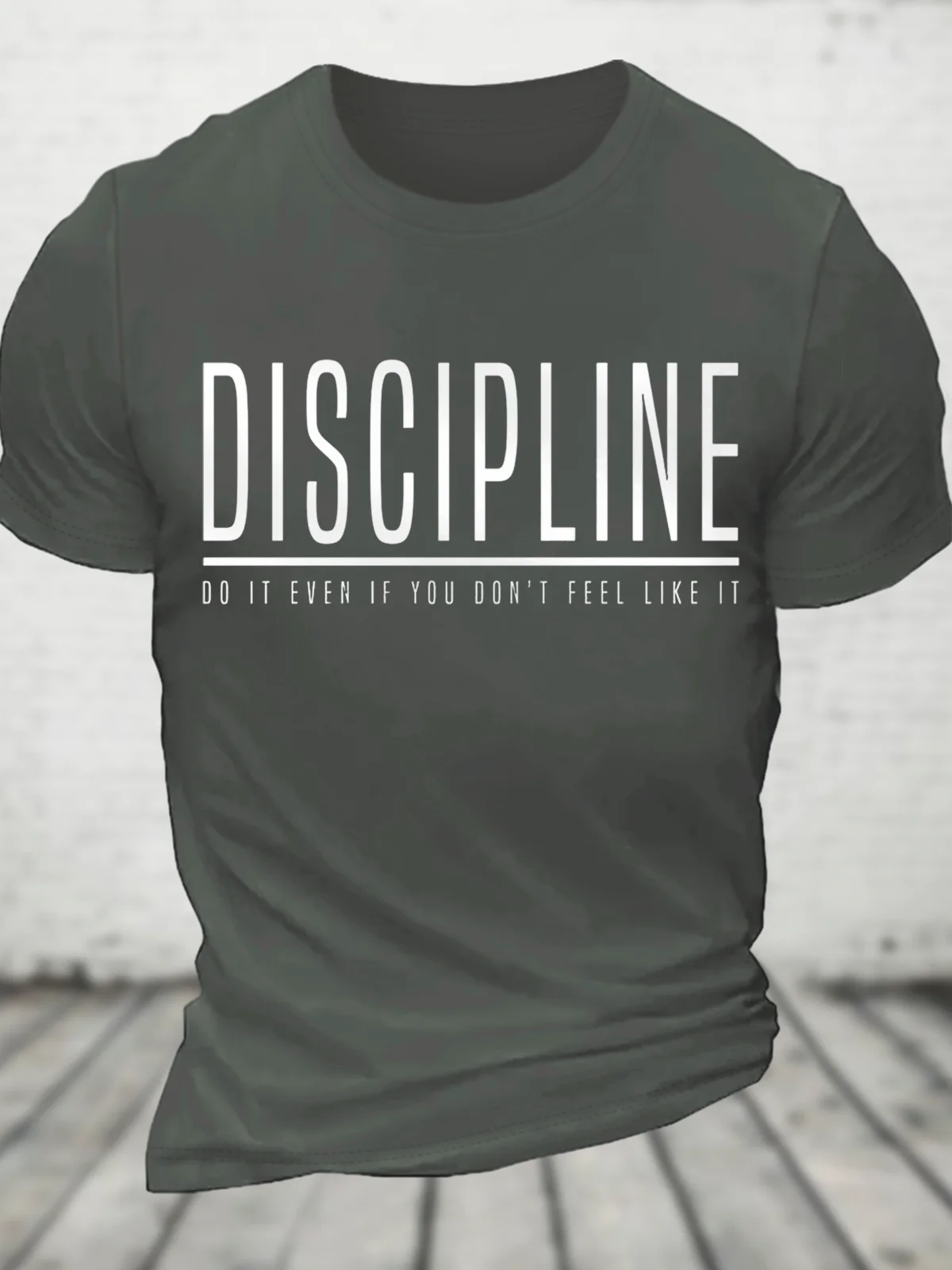 Discipline Cotton T-Shirt