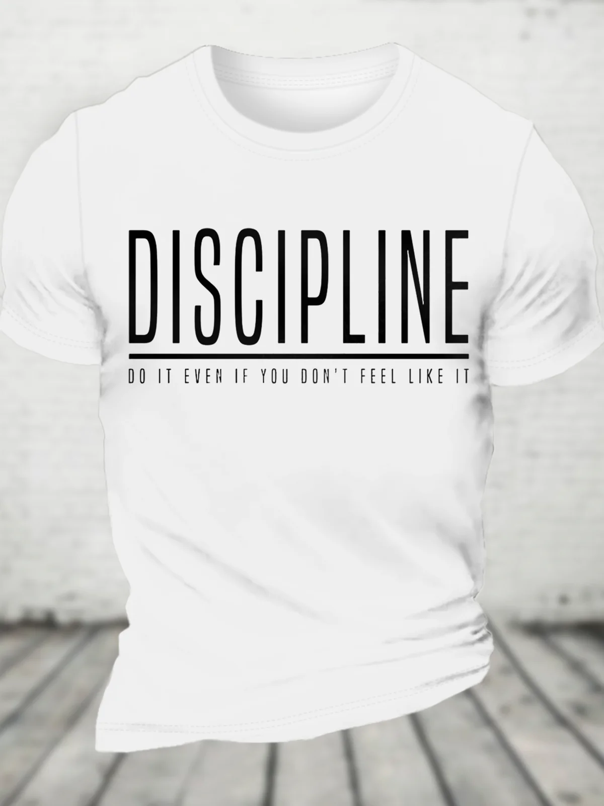 Discipline Cotton T-Shirt