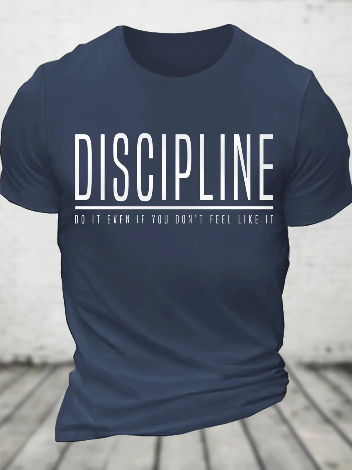 Discipline Cotton T-Shirt