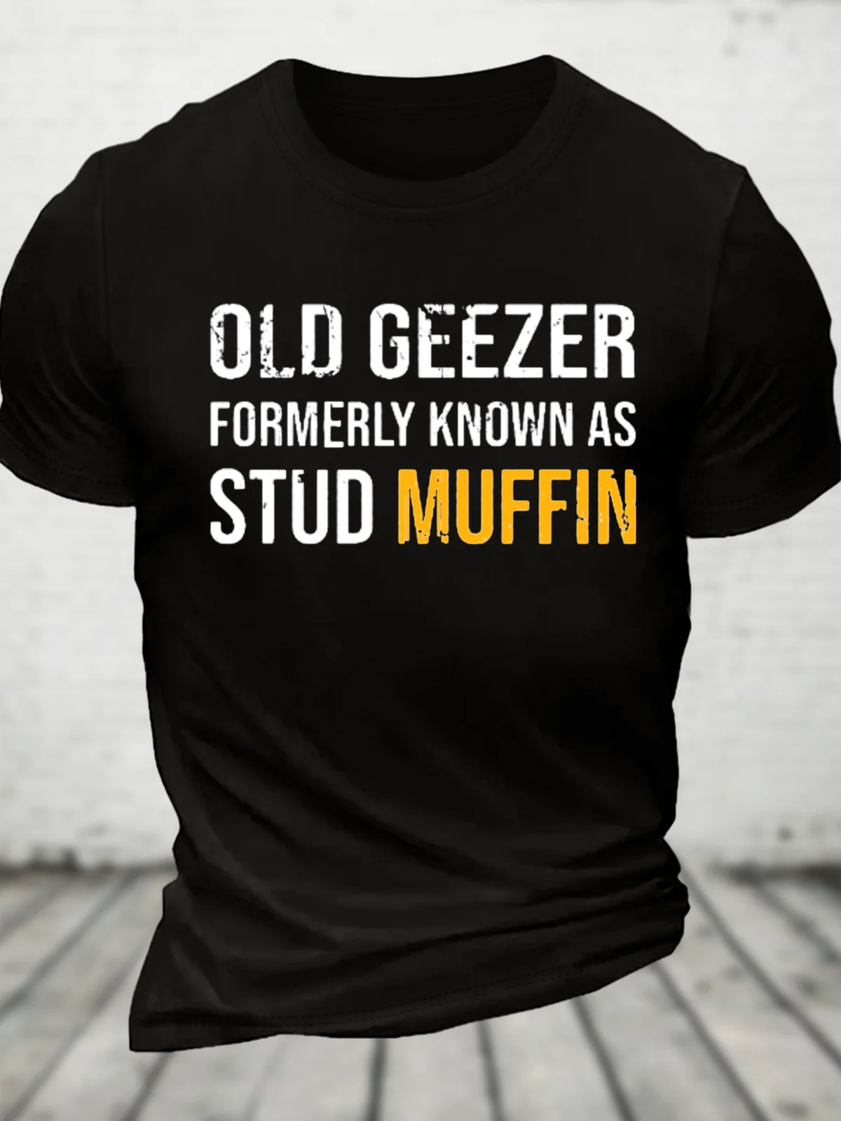 Old Geezer Cotton T-Shirt