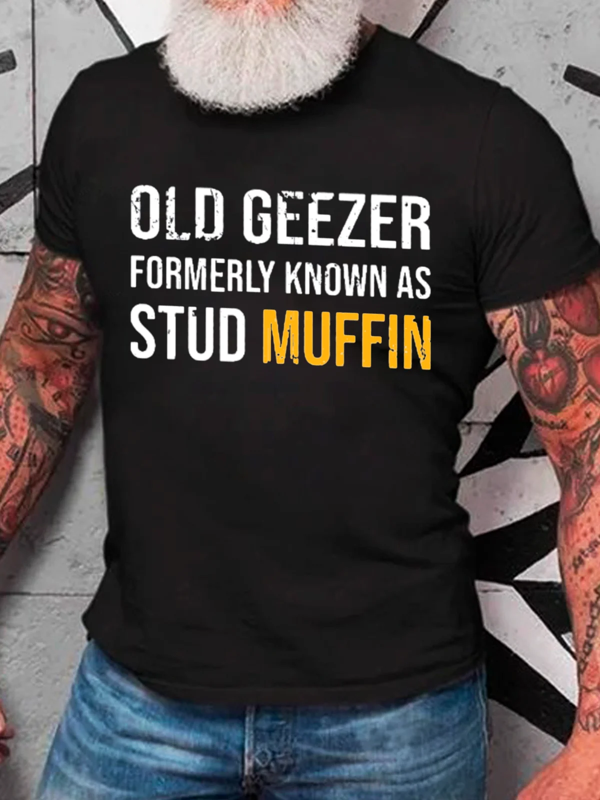 Old Geezer Cotton T-Shirt