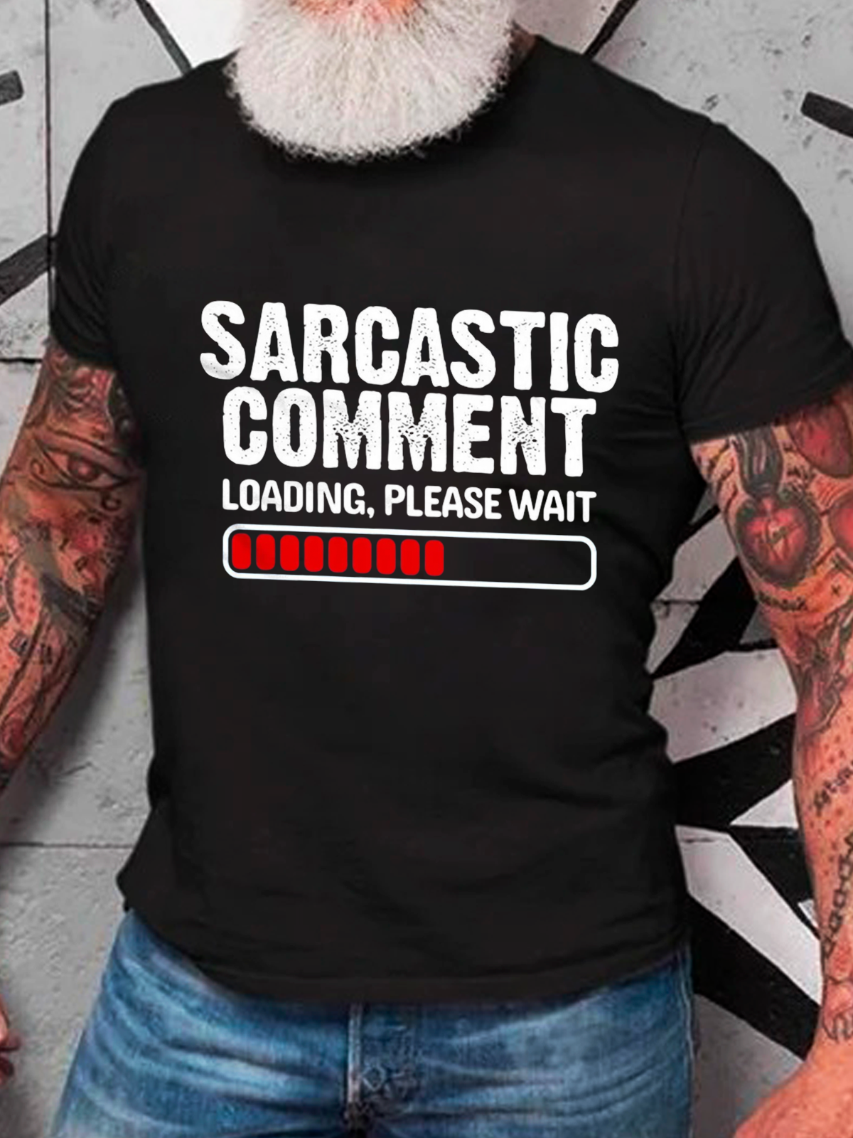 Sarcastic Cotton T-Shirt