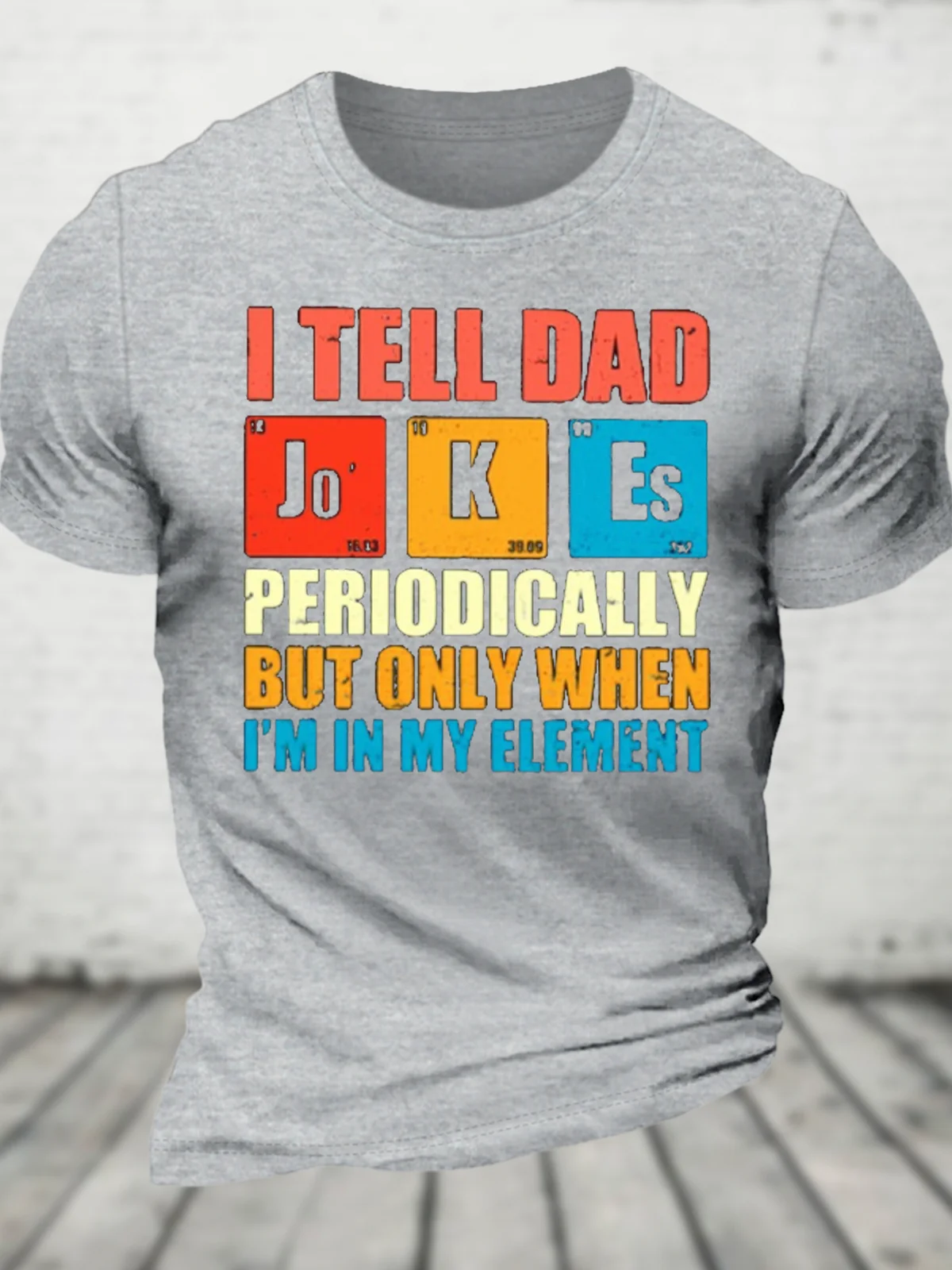 I Tell Dad Jokes Cotton T-Shirt