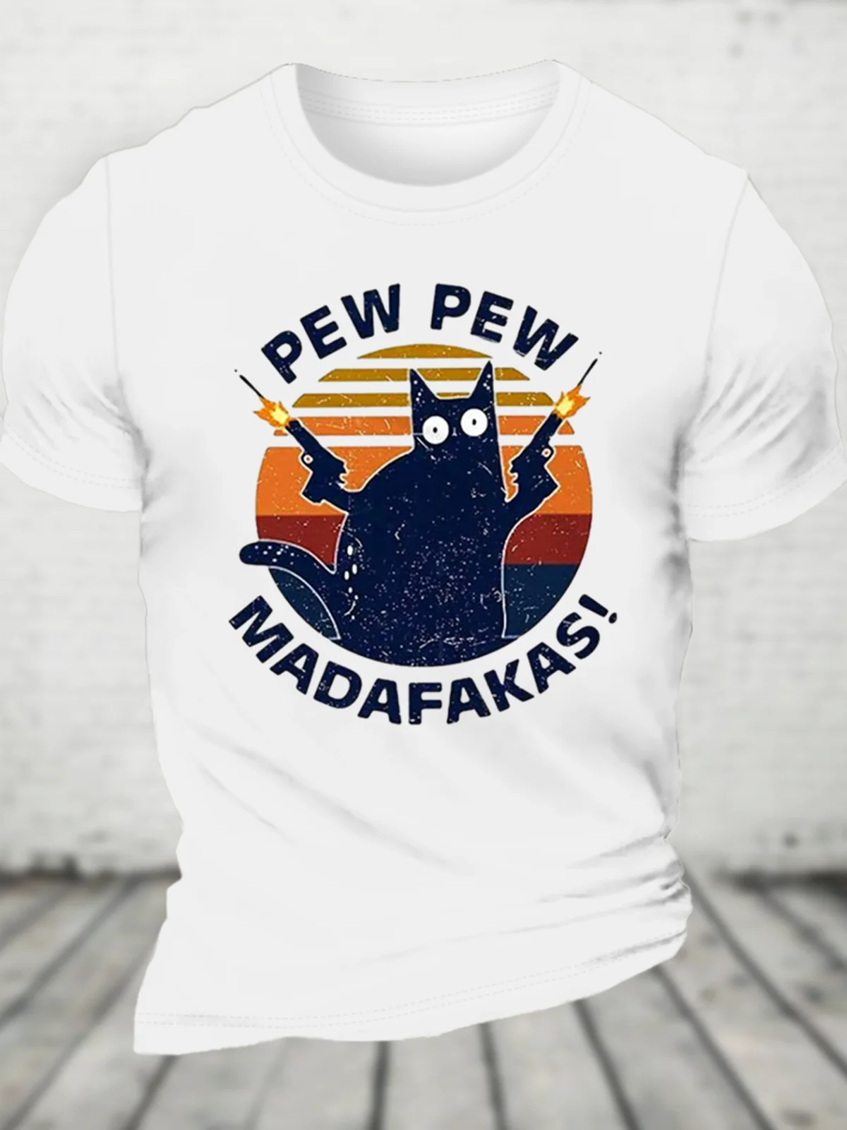 Pew Pew Cotton T-Shirt