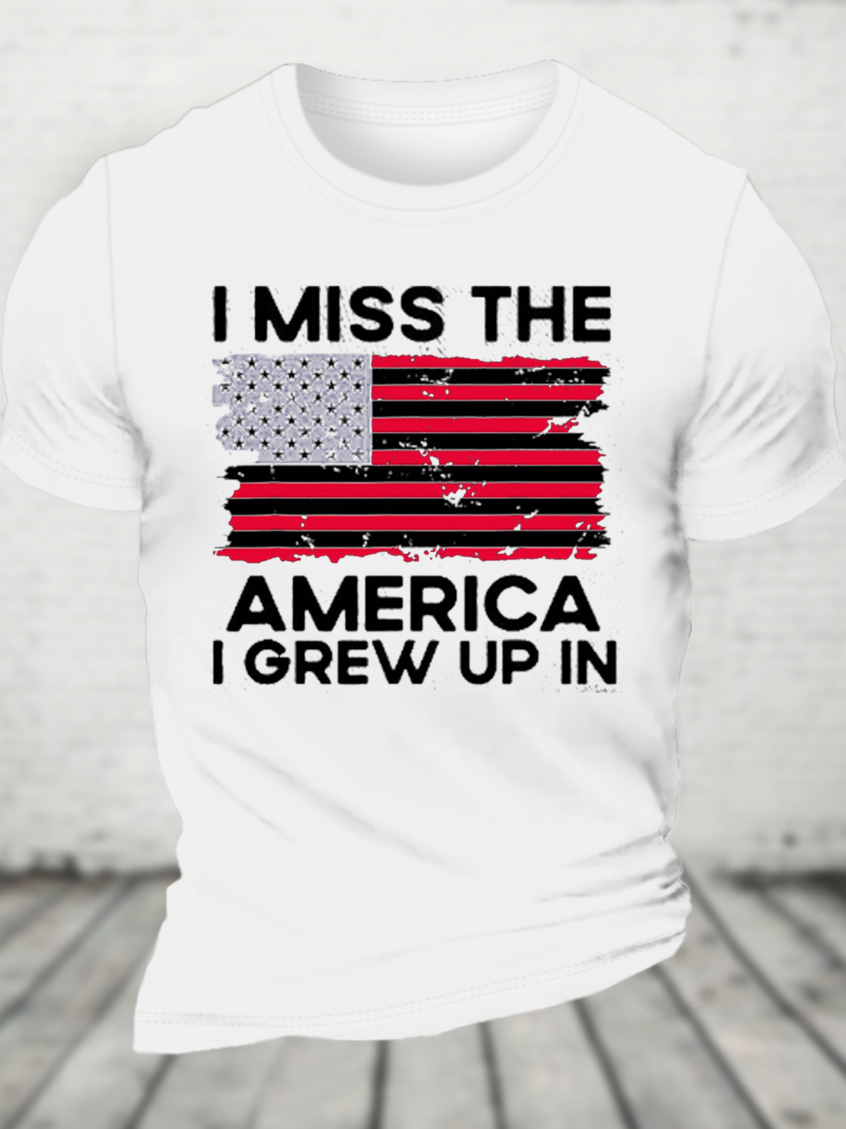 I Miss The America I Grew Up In Cotton T-Shirt