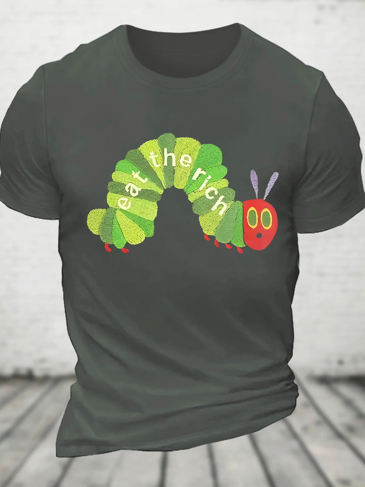 Eat The Rich Cotton T-shirt