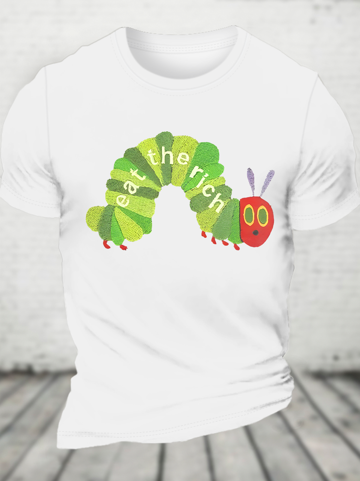 Eat The Rich Cotton T-shirt