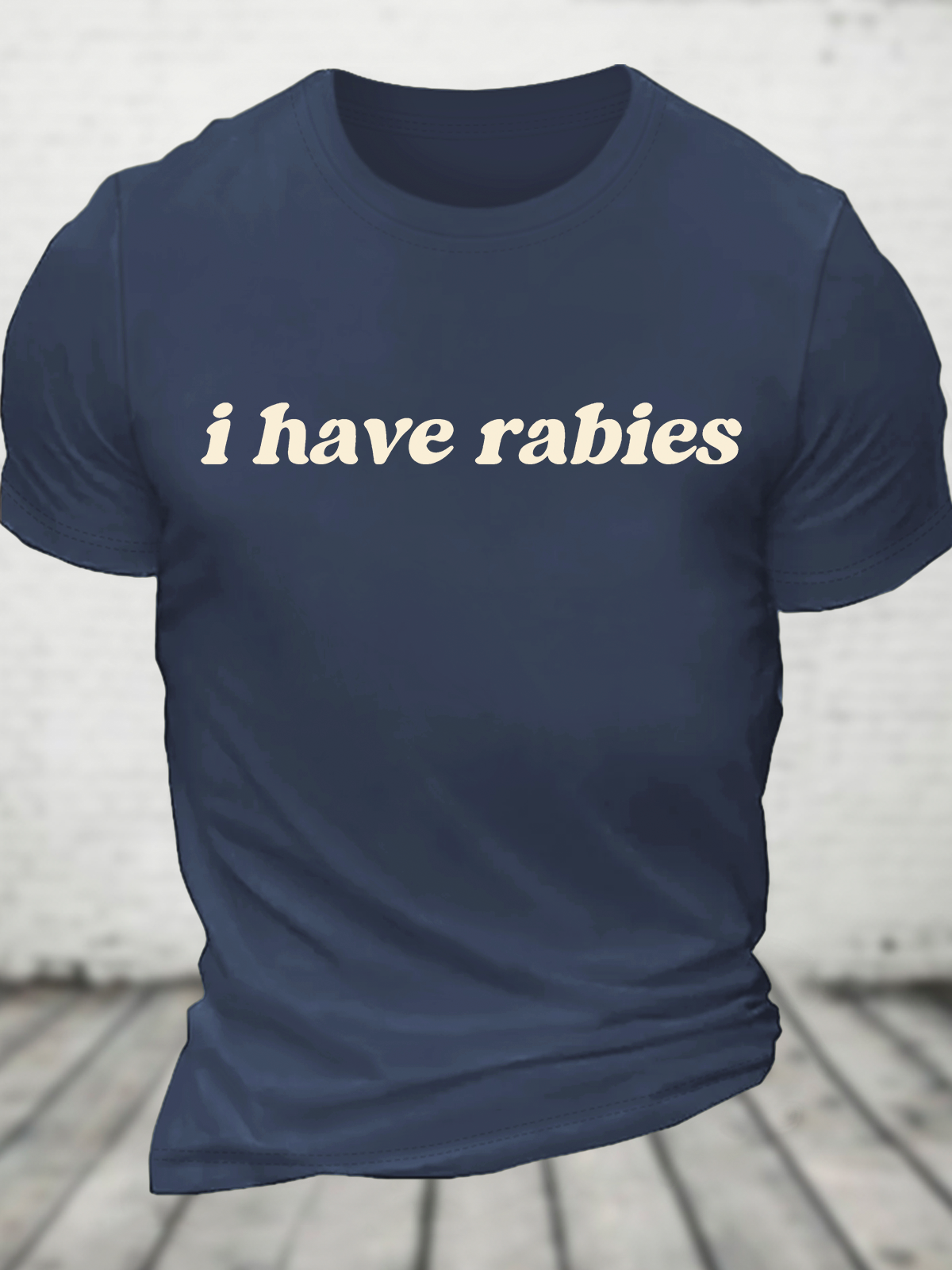 I Have Rabies Cotton T-shirt